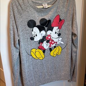 Disney Mickey Minnie sweater - small